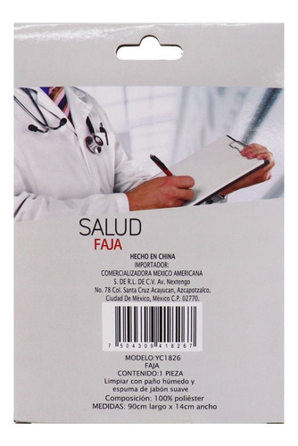 Faja Reductora Soporte De Espalda