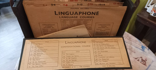 Impecable  Coleccionistas Curso De Inglés En Vinilo Completa