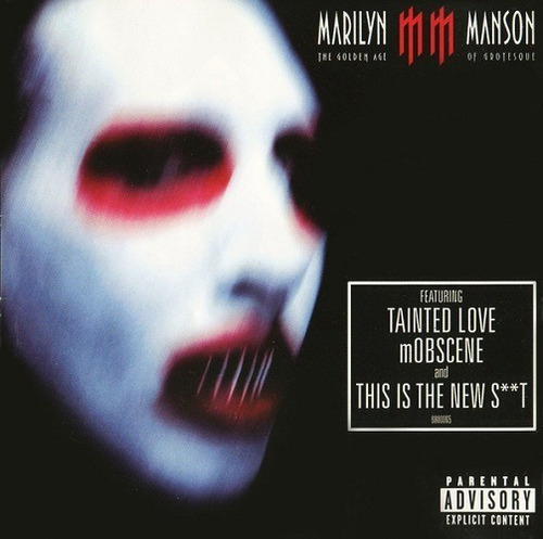 Marilyn Manson  The Golden Age Of Grotesque-audio Cd Album 