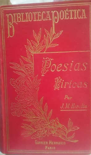 Poesías Líricas - José Maria Heredia&-.