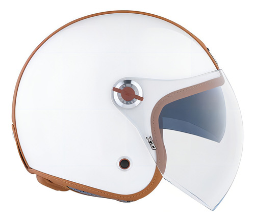 Casco abierto Nexx X70 Tricomposite Groovy más vendido, color blanco, talla 61/62 (XL)