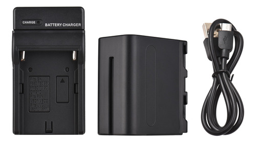 Cargador De Batería De Cámara Np-f960/np-f970 Para Sony