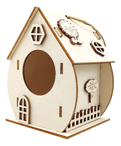 Casa De Pájaros Z Wooden Bird House Para Niños, Casa De Pája