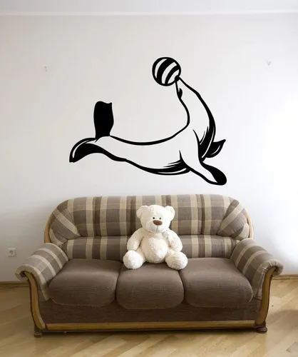 Vinilos Adhesivos Sticker Pared Decorativo De Foca 58x70cms