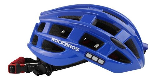 Imagen 4 de 5 de Casco Para Ciclista Con Luz Rockbros