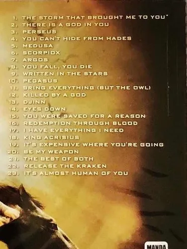Clash Of The Titans - Soundtrack (cd) Nuevo Sellado (2010)
