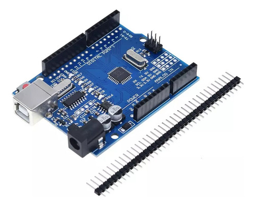 3 Placas Atmega328p Ch340 Compatíveis Com Arduino Uno R3