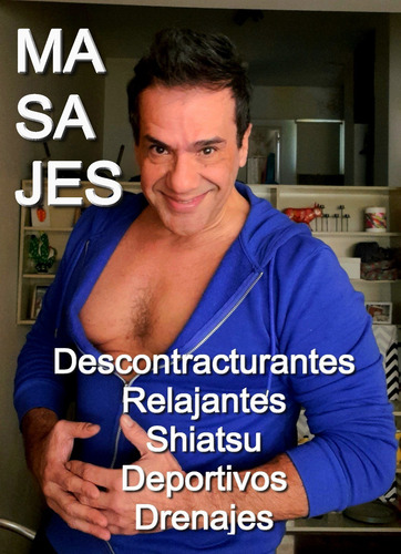 Imagen 4 de 12 de Masajes Descontracturantes, Relajantes, Deportivos, Shiatsu,