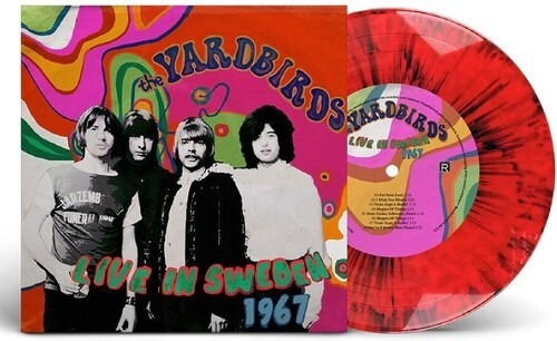 Yardbirds Live In Sweden 10-inch Splatter Vinyl Vinilo Uk