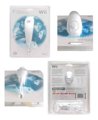 Control Joystick Nintendo Nunchuk Blanco (Reacondicionado)