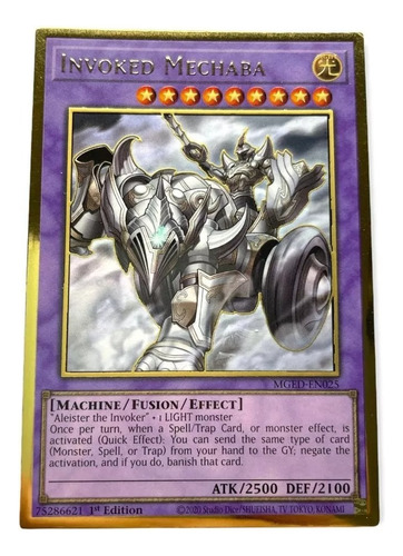 Yugioh Invoked Mechaba Mged