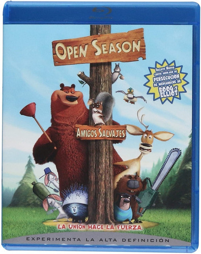 Open Season Amigos Salvajes | Blu Ray Película Nuevo