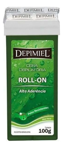 Kit 5 Cera Depilatória Depimiel Roll-on Alta Aderência 100g