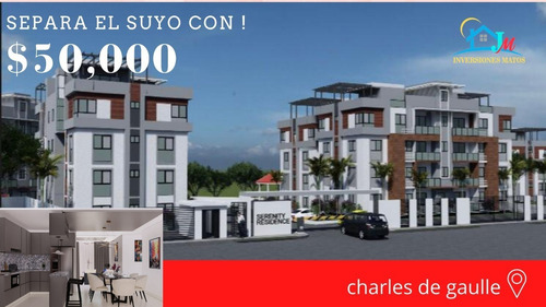 Imagen 1 de 9 de Apartamento En La Charles Gaulle