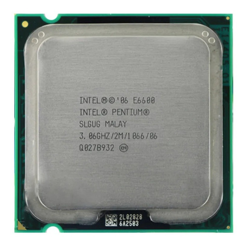 10 Processador Intel Pentium E6600 3.06ghz 775 Pasta Térmica