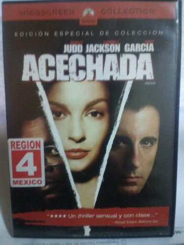 Acechada /samuel L Jackson /andy Garcia /dvd /seminueva B