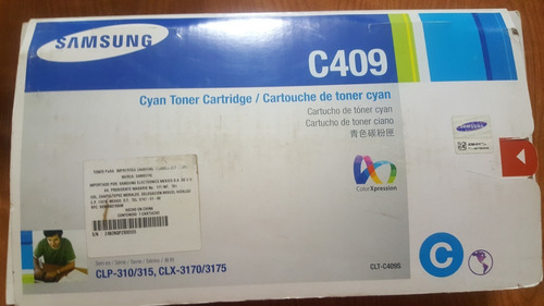 Toner Samsung 409 Clp-310/315, Clx-3170/3175 Clt-409s 