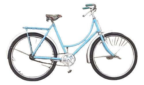 Bicicleta Caloi Aro 26 Ferro Antigo P/restauro Ano 1970 (Recondicionado)