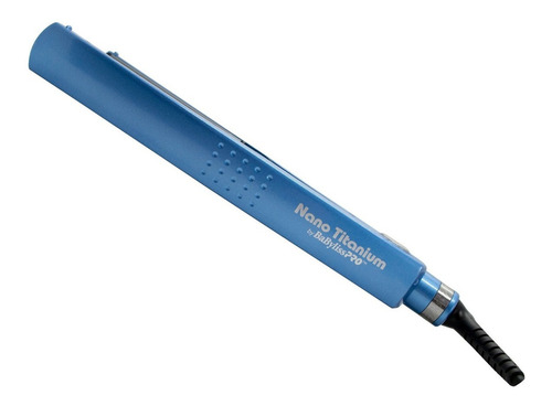 Planchita de pelo BaBylissPRO Nano Titanium Iónica Digital BABNT2091T azul 220V