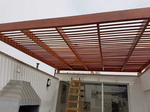 Techos Para Terraza Con Madera Y Metal