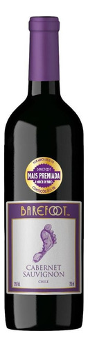 Vinho Chileno Carbenet Sauvignon Barefoot 750ml