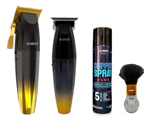 Kit Everest Maquina + Patillera+ Lubricante 5en1 + Quitapelo