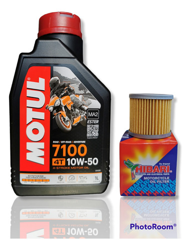 Kit Mantencion Suzuki Gixxer 150 Motul 10w50 + Filtro 