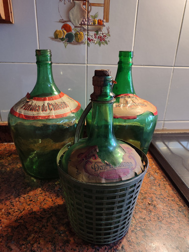 Botella Damajuana Genérica 5l 1980