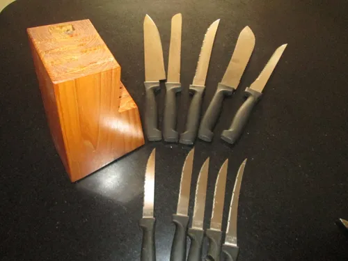 Set De Cuchillos De 10 Piezas (Usado)