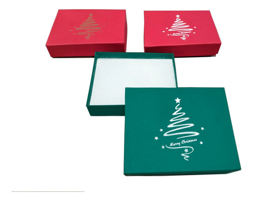 69 Cajas De Cartón Rígido Regalo Joyería Bisutería F Navidad