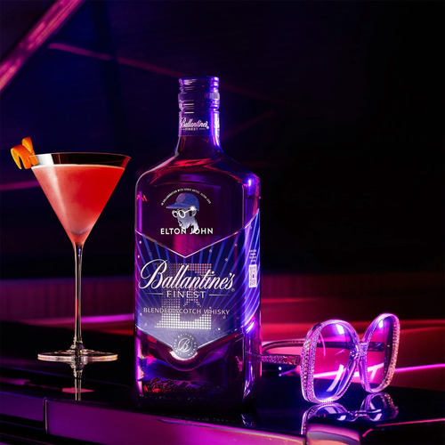 Whisky Ballantines Finest Edic Elton John 700 Ml