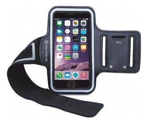 Abraçadeira Suporte Para Celular Corrida Caminhada Academia Cor Preto Suporte De Braço Para Celular - Fitness Corrida E Caminhada