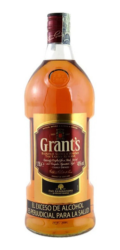 Whisky Grant S Garrafa 1.750 Ml - mL a $71
