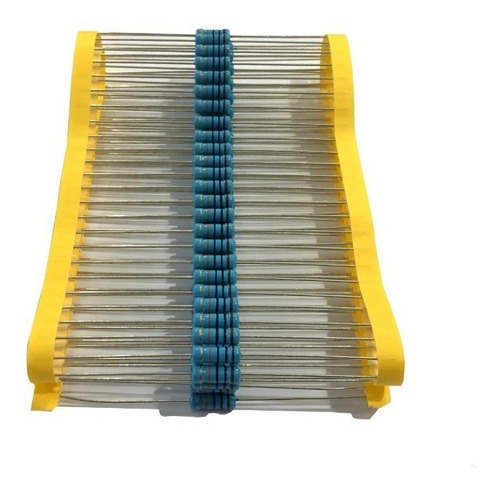 Resistor Metal Film 100k 2w 5% - 100 Peças