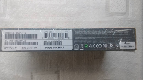 Imagen 4 de 5 de Adaptador Usb Inalámbrico Para Pc Computador. D-link Dwa-110