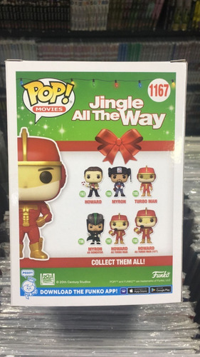 Imagen 2 de 3 de Funko Pop! Jingle All The Way Howard As - Turbo Man #1167
