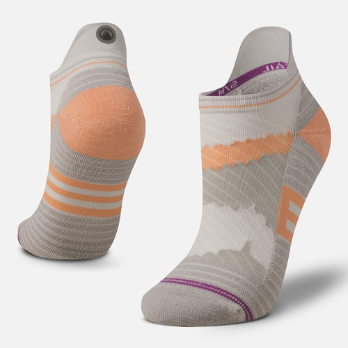 Calcetin Mujer Lippi Andes Run Socks Gris Claro V20