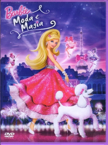 Dvd Barbie Moda E Magia Lacrado 