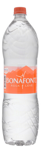 Água Mineral Natural sem Gás Bonafont Água Leve Garrafa 1,5l