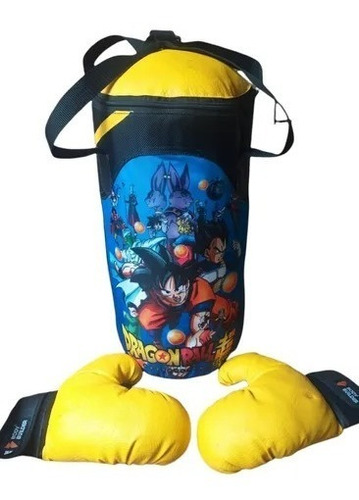 Kit De Boxeo Tula De Boxeo Para Niños Goku