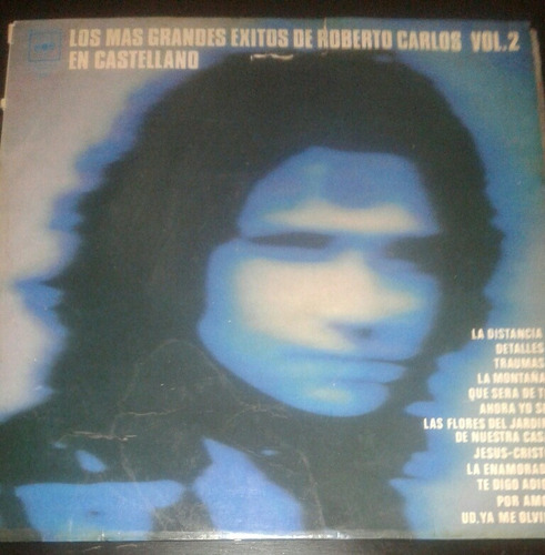 Roberto Carlos Los Mas Grandes Exitos Vol 2 En Castel Vinilo