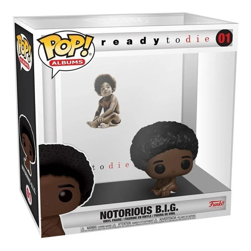 Funko Pop Album Notorious B.i.g. Ready To Die Big Nuevo