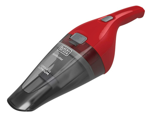 Aspiradora De Mano Dustbuster Quick Clean Roja Black+decker