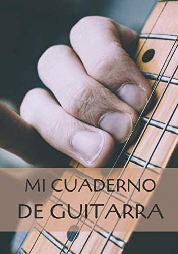 Libro: Mi Cuaderno De Guitarra: Planificador Semanal De 52 S