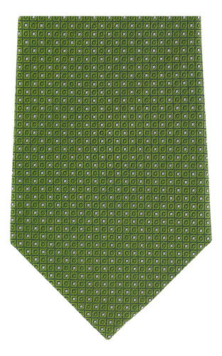 Corbata Scappino Brera Seda Para Hombre 431 Color Verde medio