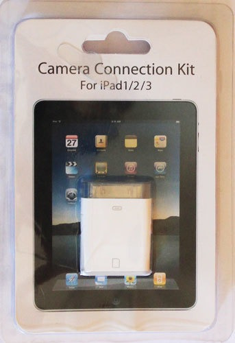 Adaptador Cartão De Memória Sd Sdhc Para iPad Connection Kit