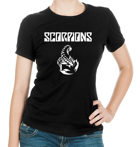 Playeras Dama Y Caballero Scorpions