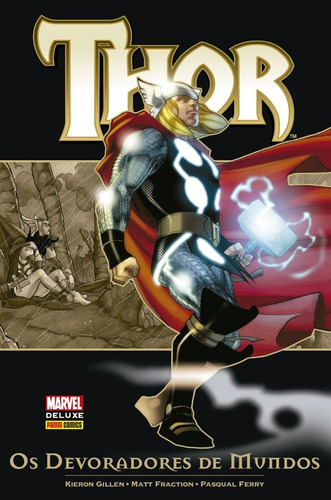 Thor: Os Devoradores de Mundos: Marvel Deluxe, de Gillen, Kieron. Editora Panini Brasil LTDA, capa dura em português, 2021