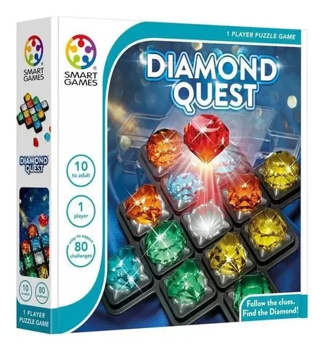 Jogo De Mesa Diamond Quest Smartgames Mina De Diamantes