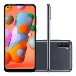 Comprar Smartphone Galaxy A11 64gb 3gb Ram Preto no Mercado Livre